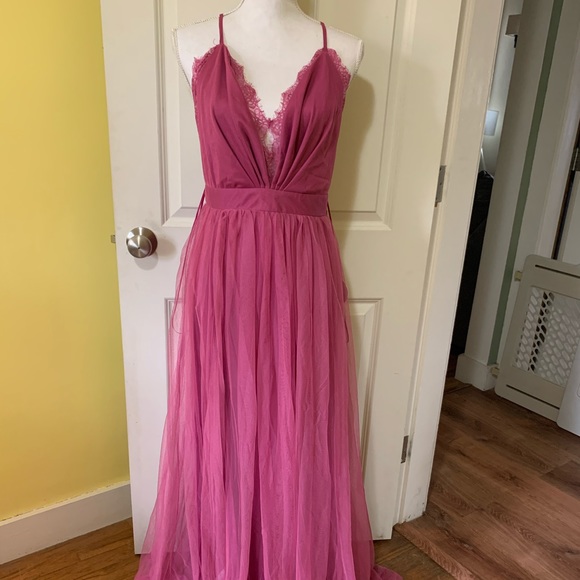 Vici Dresses & Skirts - Vici Doll Magenta maxi dress